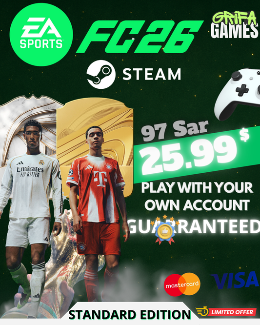 FC 26 Standard Edition | 0H Played | Can Change Data | Fast Delivery